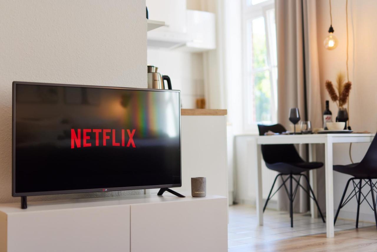 Studio3 Zentral Und Ruhig Mit Parkplatz, 5 Min Z Bali-T Und Gop, Boxspringbett Bad Oeynhausen Kültér fotó